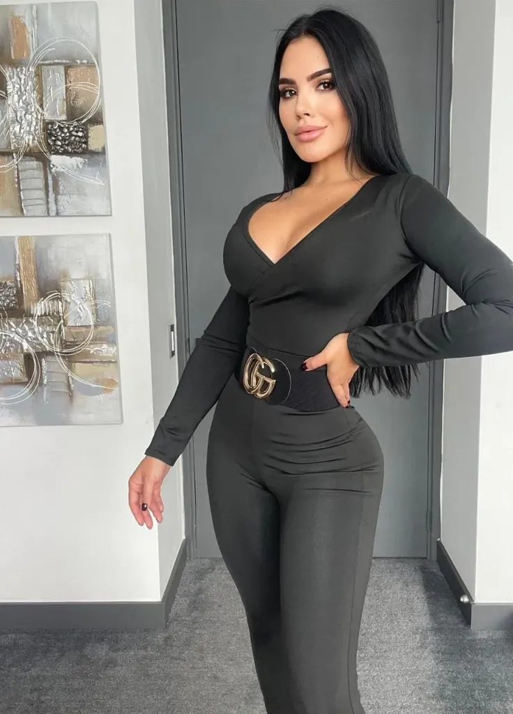 [035] REF035 Enterizo manga larga cruzado